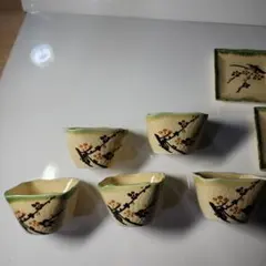 特選陶器　小皿、小鉢５セット　未使用☆