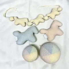 HERMES エルメス ベビーグッズ ぬいぐるみ うま ボール 5点セット