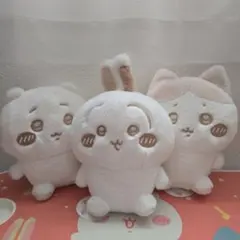 ちいかわ　ぬいぱれっと～ミルクいろ～ぬいぐるみ　ちいかわ、ハチワレ、うさぎ
