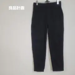 良品計画　カジュアルパンツ　生地しっかりめ　ウエスト紐　綿67％　レーヨン5％