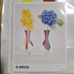 D-BROS カラフルフラワーベース 2個セット