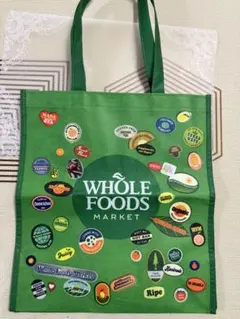 セール中♡Whole Foods Market ♡エコバッグ グリーン