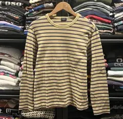 【即日発送】90s OLD UNIQLO 紺タグ ボーダーロンT M