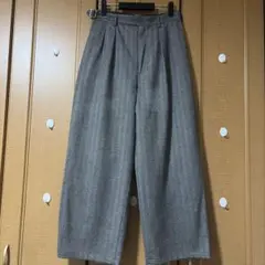 phlannel wool gurkha wide trousersのサムネイル