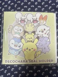 新品　㐧一パン　ポケピース　シールホルダー　2025冬　ポケモンシール付き