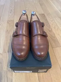 パラブーツ　ウィリアム　リスゴールド　ブラウン