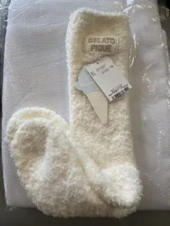 GELATO PIQUE ルームソックス アイボリー