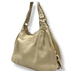COACH マディソンショルダーバッグ　アイボリー