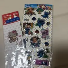 ディズニーキャラクター シール 2枚セット