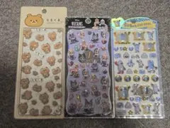 プチドロ　ヴィランズ　うるちゅる　スンスン　りるくま　シール　まとめ売り