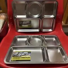 2枚セット　4000円ダルトン　ステンレスコンボプレートのサムネイル