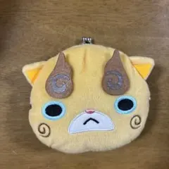 妖怪ウォッチ　グッズ　コマじろう　がま口　財布　顔型　コインケース