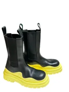 【新品未使用】BOTTEGA VENETA チェルシー レザー ブーツ