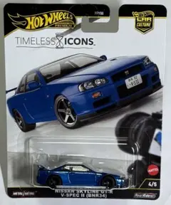 ホットウィール 日産 スカイライン GT-R V-SPEC II BNR34のサムネイル