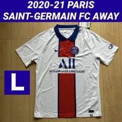 正規品新品☆パリ・サンジェルマンFC20/21アウェイユニフォームLサイズPSG