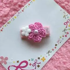 売り切れました！2点380円＊ベビーヘアクリップ