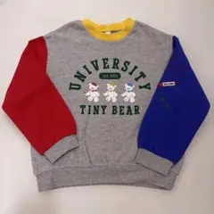 アプレレクールTINY BEAR クレイジーパターン トレーナーのサムネイル