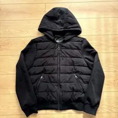 DKNY ダナキャランニューヨーク ハイブリッド 中綿ジャケット ブラック XL