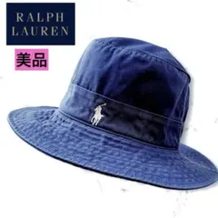 美品　希少　ポロラルフローレン　54cm バゲットハット　ヴィンテージ　ポニー