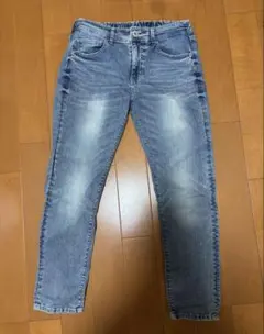 接触冷感 デニムパンツ ウエストゴム Mサイズ