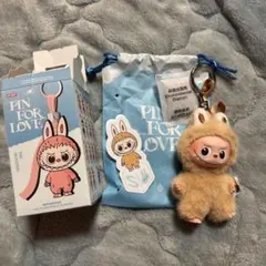 ラブブ イニシャル Sぬいぐるみ アルファベット Labubu 【正規品】