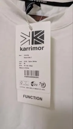 karrimor travel S/S T ホワイト Mサイズ
