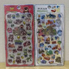 ディズニー プチドロップステッカー ロッツオ ピクサー2枚セット