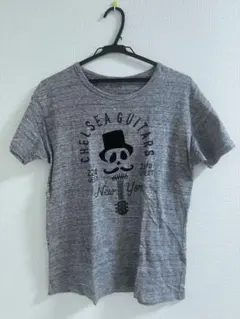 SHIPS CHELSEA GUITARS プリントTシャツ グレー