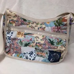 Lesportsac パッチワーク ショルダーバッグ