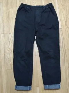 StudioClip ブラックデニム　テーパード