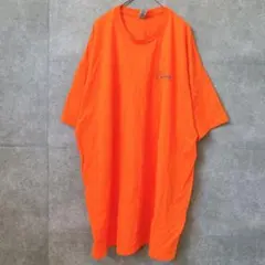 ギルダン Tシャツ 半袖 クルーネック 企業ロゴ 2XL 橙 綿 ビッグサイズのサムネイル