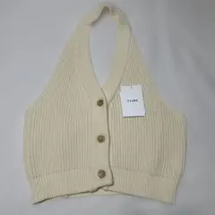 美品 CLANE HALTER NECK BUSTIER KNIT TOPSのサムネイル
