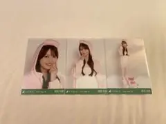 乃木坂46 生写真 黒見明香 福井県ver. コーデ 恐竜 3種コンプ 美品