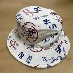 【未使用品】NEW ERA ヤンキース バケットハット　リバーシブル