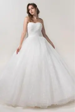 特価！ココメロディ　ウェディングドレス　プリンセス　定番　キラキラ