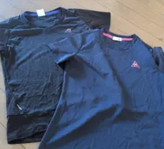 ルコックスポルティフ　ネイビー　Tシャツ セット　Sサイズ　アディダス 160