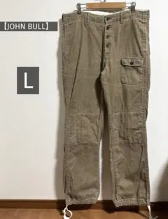 【JOHN BULL】ジョンブル カーゴパンツ L ベージュ