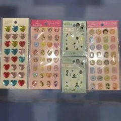A ディズニープリンセス・マーメイドシールセット　プリンセス　ハート　ネイル
