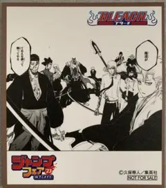 ☆ ブリーチ　ジャンプフェア 2023　アニメイト　特典色紙