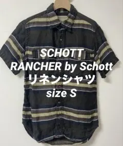 希少　SCHOTT ヴィンテージ　RANCHER bySchott リネンシャツのサムネイル