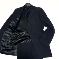 希少 ドルチェ&ガッバーナ セットアップ スーツ ヘリンボーン ブラック 48