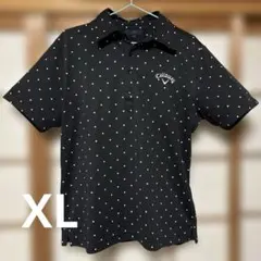 Callaway ドット柄 半袖シャツ
