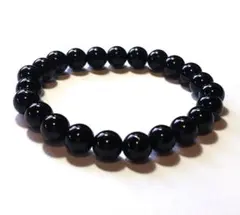 天然石　オニキス　ブレスレット　パワーストーン　Sサイズ　お守り　８ｍｍ