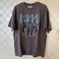 KISS グラフィックプリント Tシャツ Mサイズ バンドTシャツ