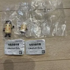 くれよんのくろくん ストラップ 2体セット　ガチャガチャ
