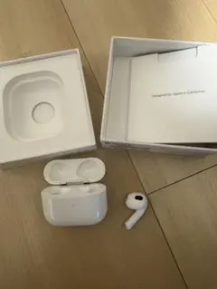 AirPods第3世代右耳のみ(充電ケース・箱付き)