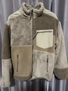 UNIQLO フリースジャケット S ベージュ系