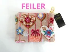 限定【フェイラー】レープクーヘン×マノンドット　ポーチ