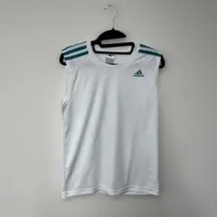 adidas（アディダス）　メンズ ノースリーブ機能シャツ Lサイズ