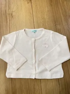 TOCCA ピンク カーディガン 90サイズ